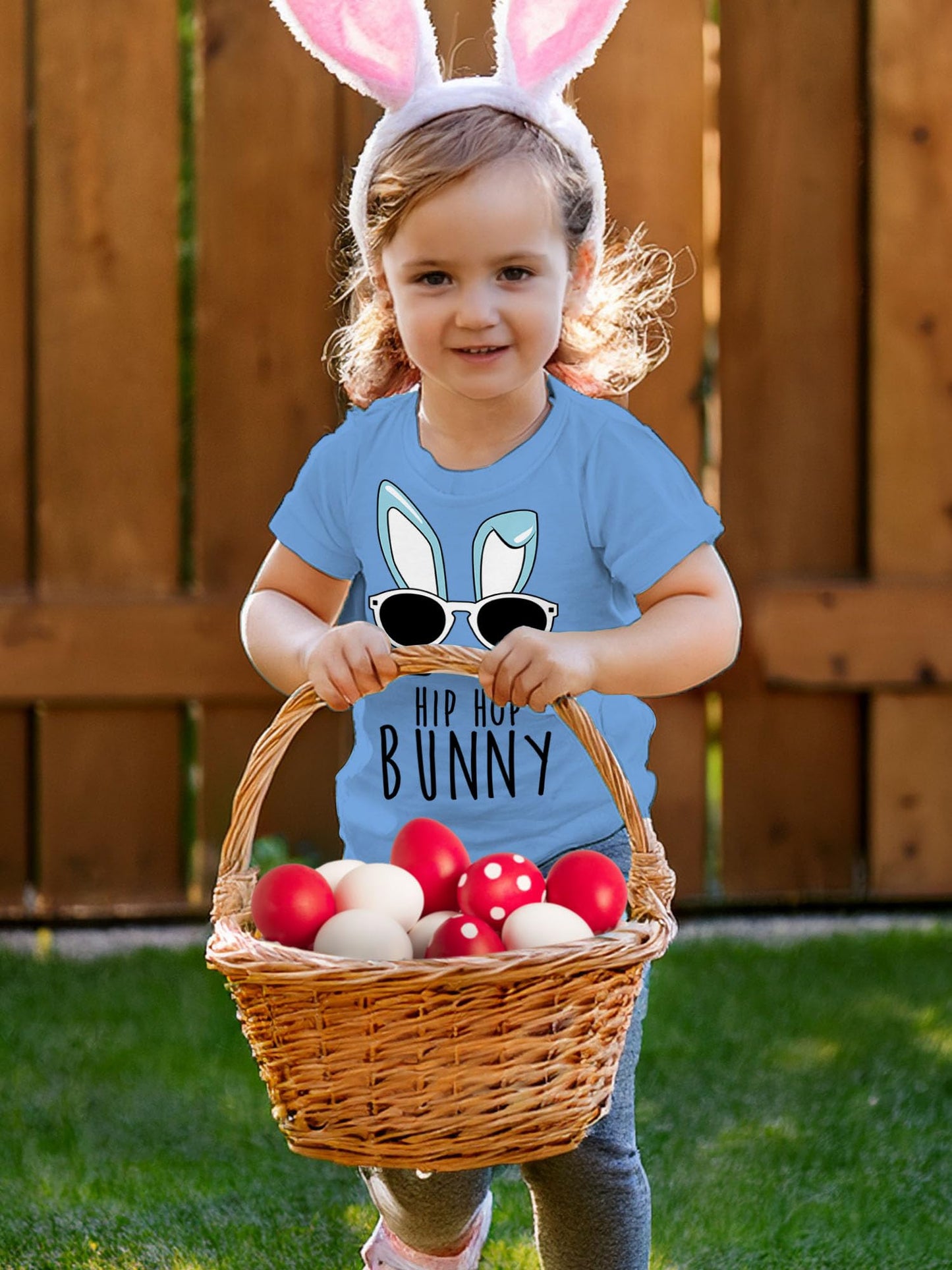 Easter No Bunny Loves Me Like Jesus Toddler Kids T-Shirt 3T California Blue