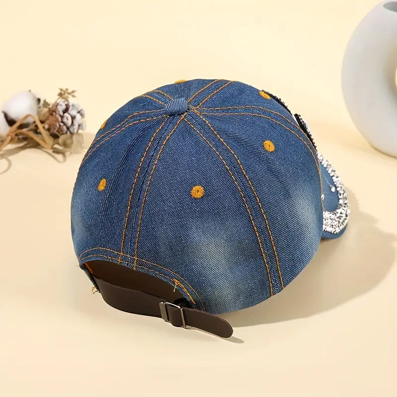 I Love Jesus Bling Hat