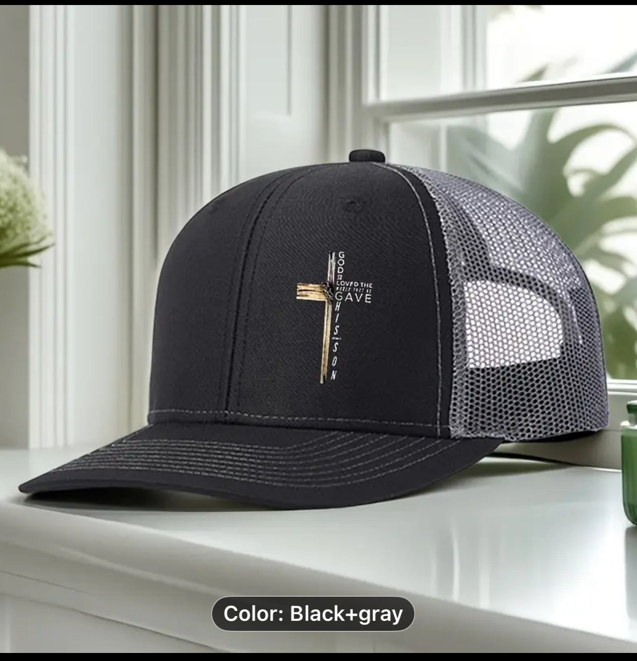 Cross Trucker Hat