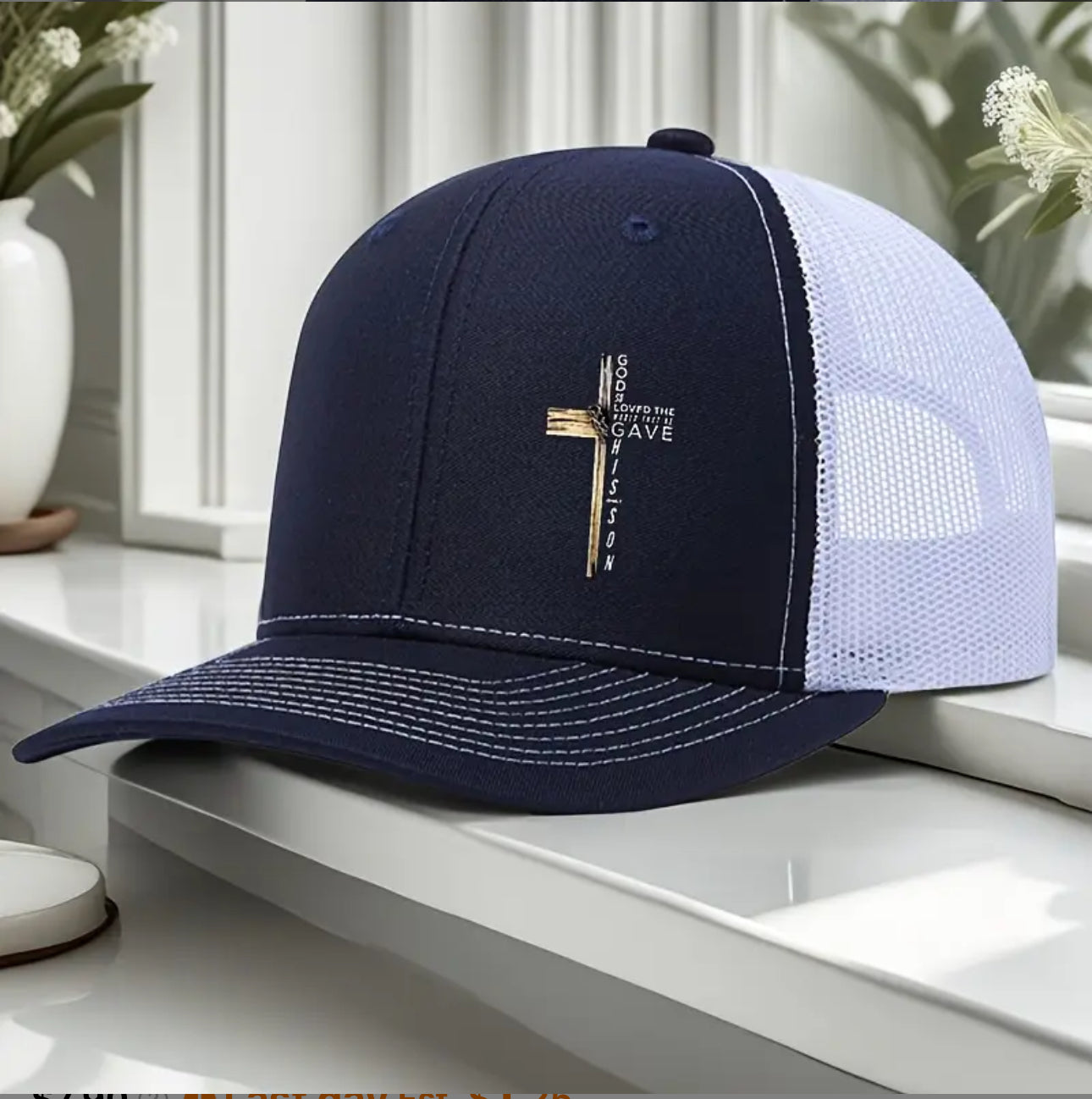 Jesus Saves Trucker Hat